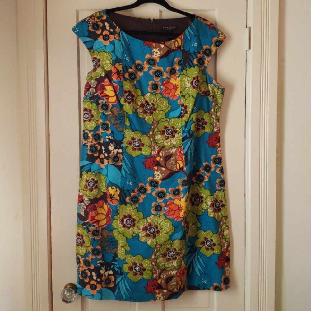 Robbie Bee colorful dress size 16w